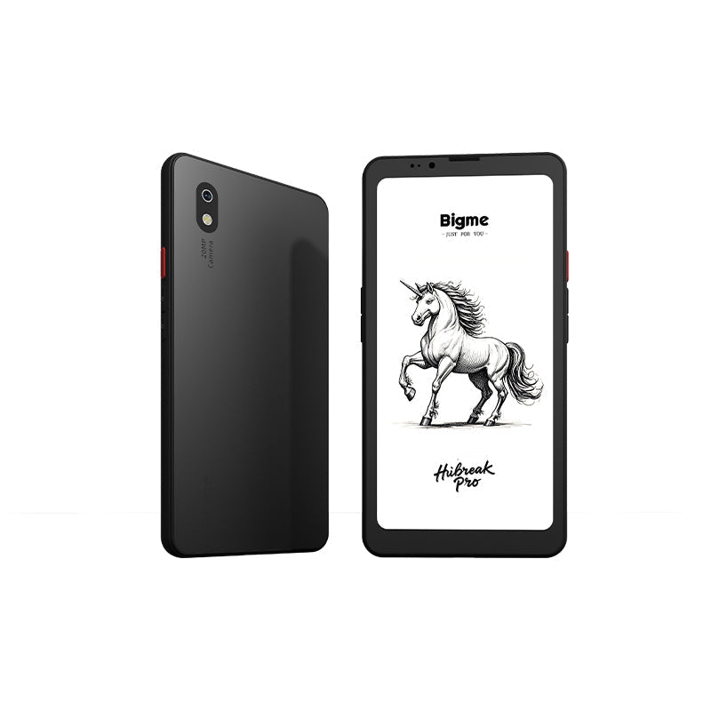 Black Friday Sale-Hibreak Pro ePaper Smartphone  with Android 14 OS-Black and White version