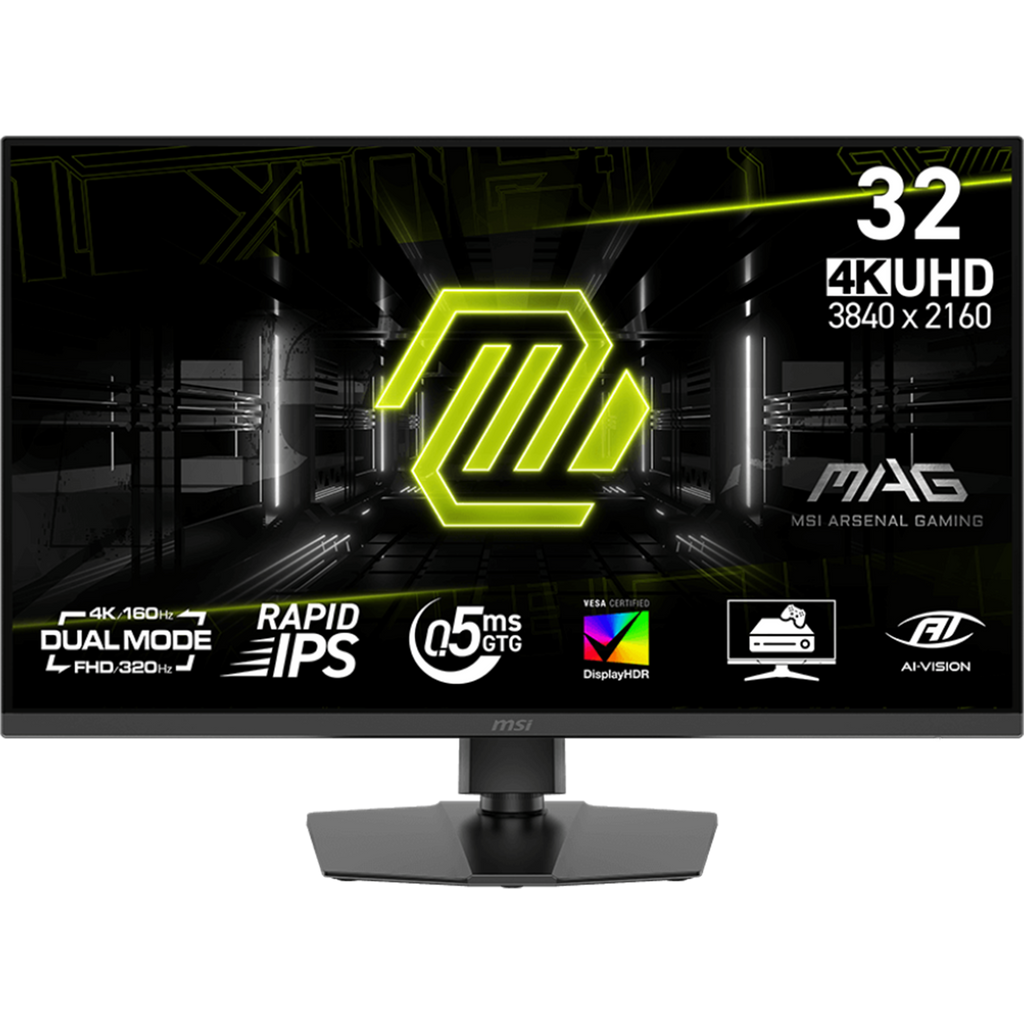 MSI MAG 322URDF E16 - 32" 4K/UHD, 3840 x 2160, 160Hz, Gaming Monitor