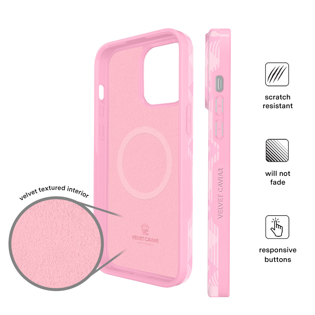 Dolly Pink Gingham iPhone Case