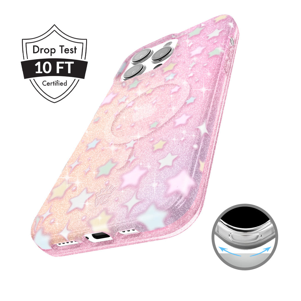 Falling Star Glitter iPhone Case