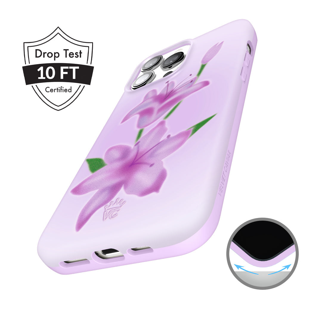 Love Spell Lily Floral iPhone Case