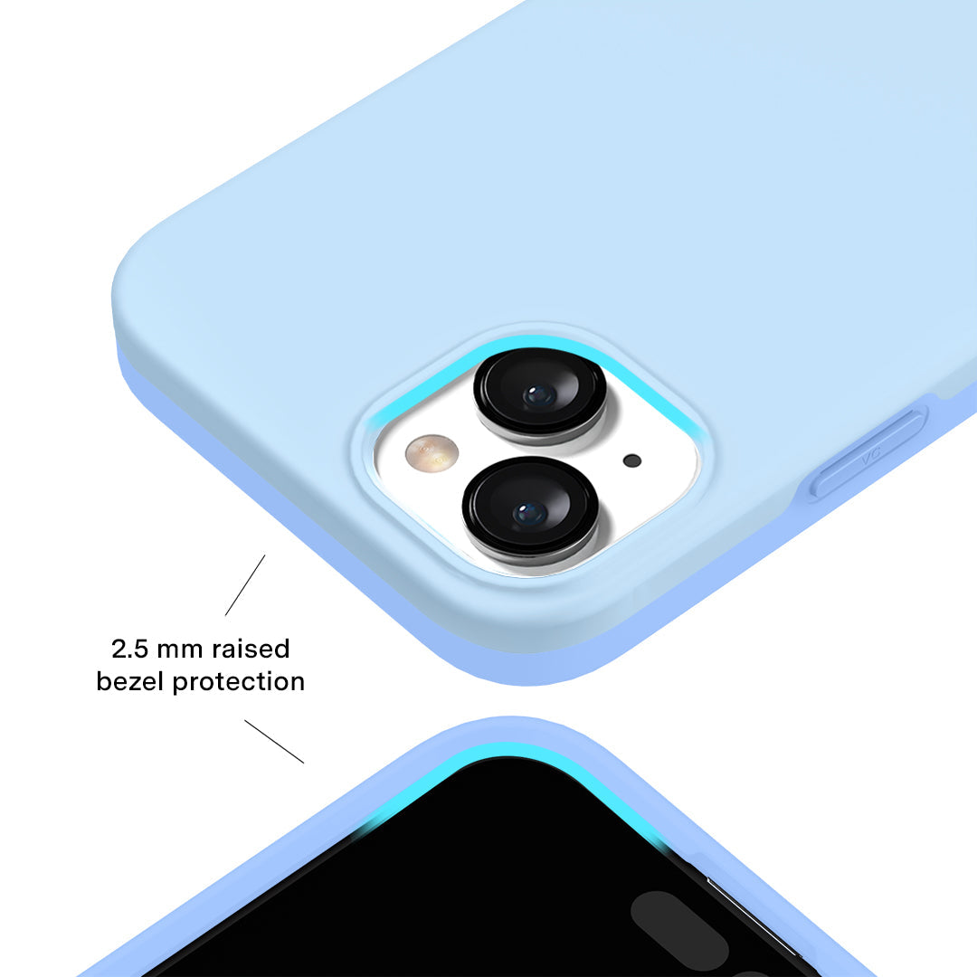 Cotton Candy Blue iPhone Case