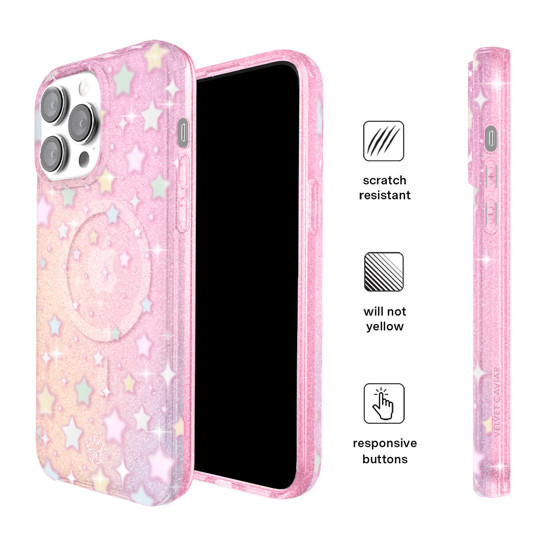 Falling Star Glitter iPhone Case