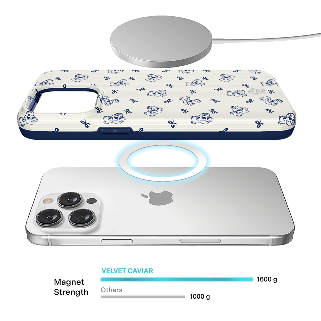 Preppy Teddy iPhone Case