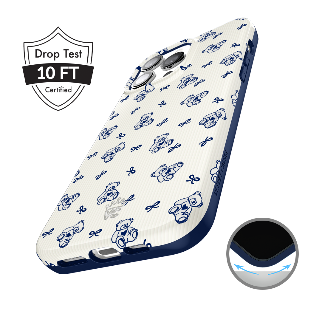 Preppy Teddy iPhone Case