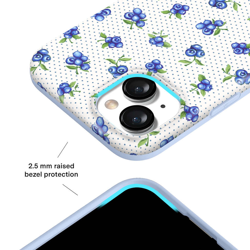 Blueberry Baby iPhone Case
