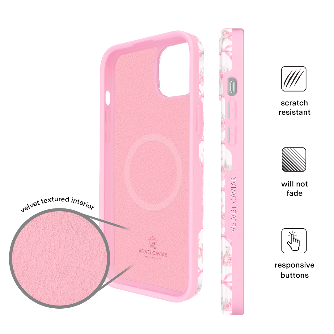 Lovely Pink Bows iPhone Case