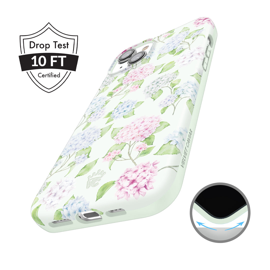 Hydrangea Floral iPhone Case