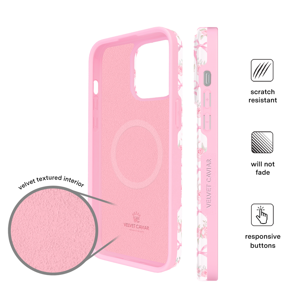 Lovely Pink Bows iPhone Case