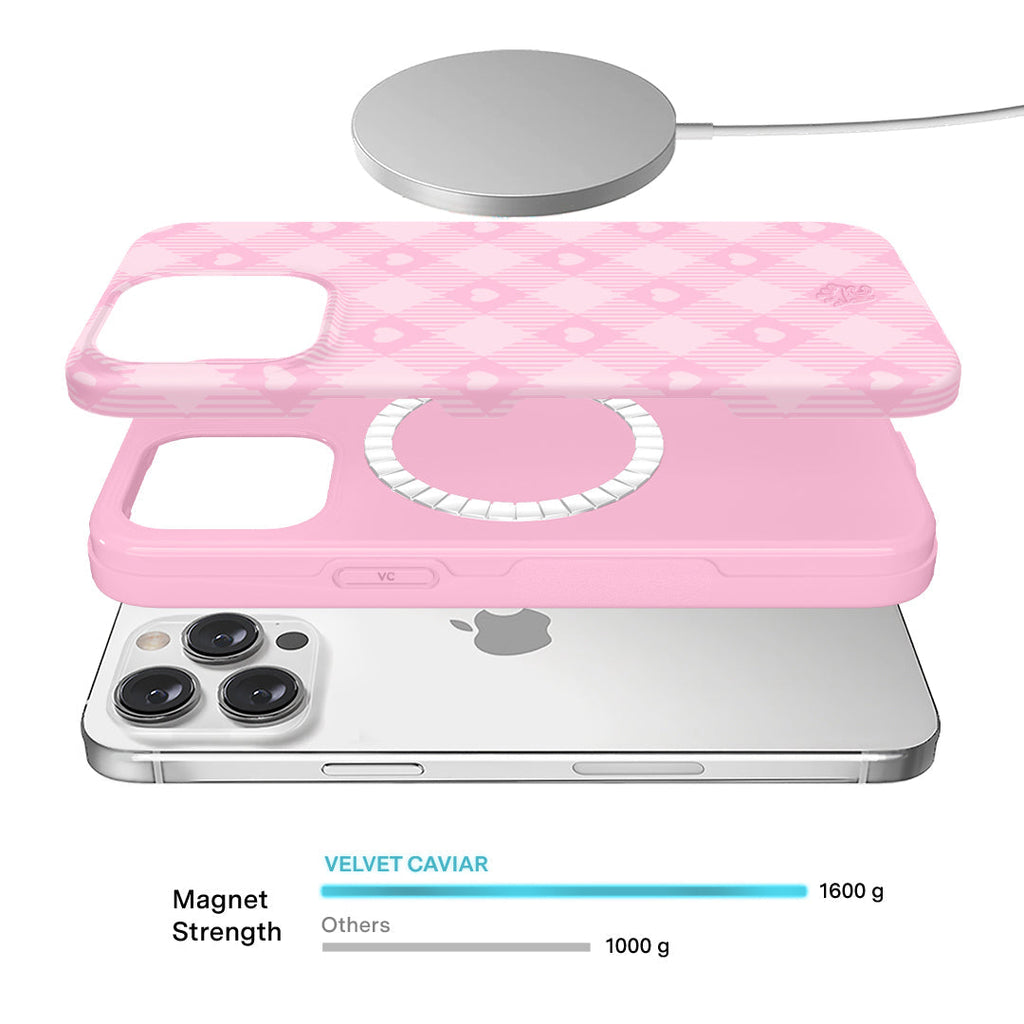 Dolly Pink Gingham iPhone Case