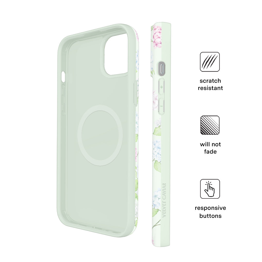 Hydrangea Floral iPhone Case