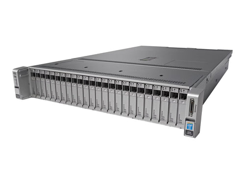 Cisco 2U Server C240 M4 | 2x2650v4 12 Core | 32GB RAM | 8x1.2TB | 2x120GB SATA SSD | RAID | 2x1200W