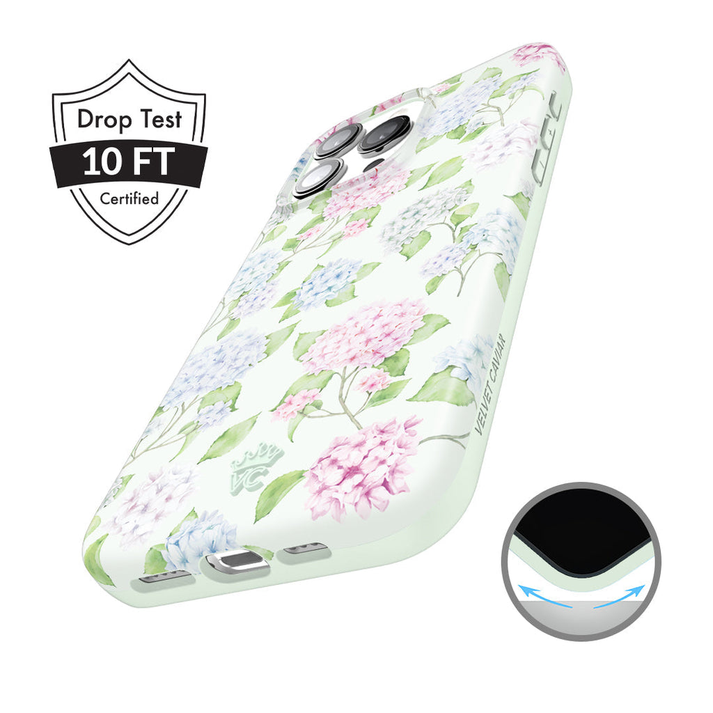 Hydrangea Floral iPhone Case
