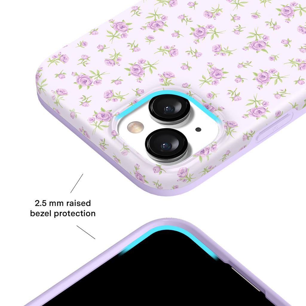 Dainty Lilac Floral iPhone Case