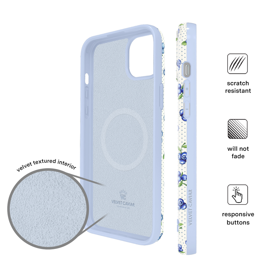 Blueberry Baby iPhone Case