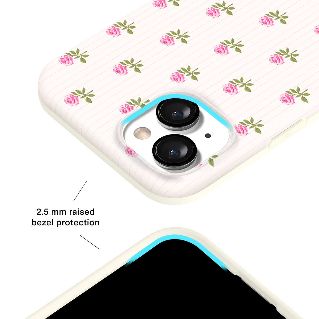 Pink Peony Floral iPhone Case