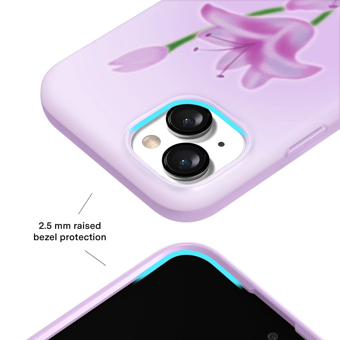 Love Spell Lily Floral iPhone Case