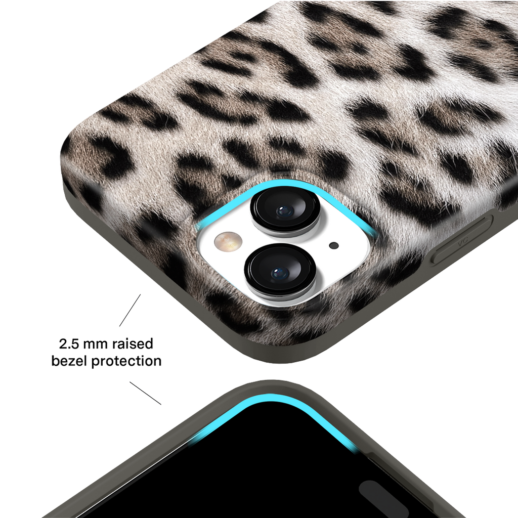 Arctic Leopard iPhone Case
