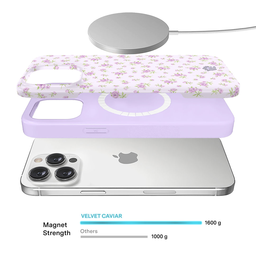 Dainty Lilac Floral iPhone Case