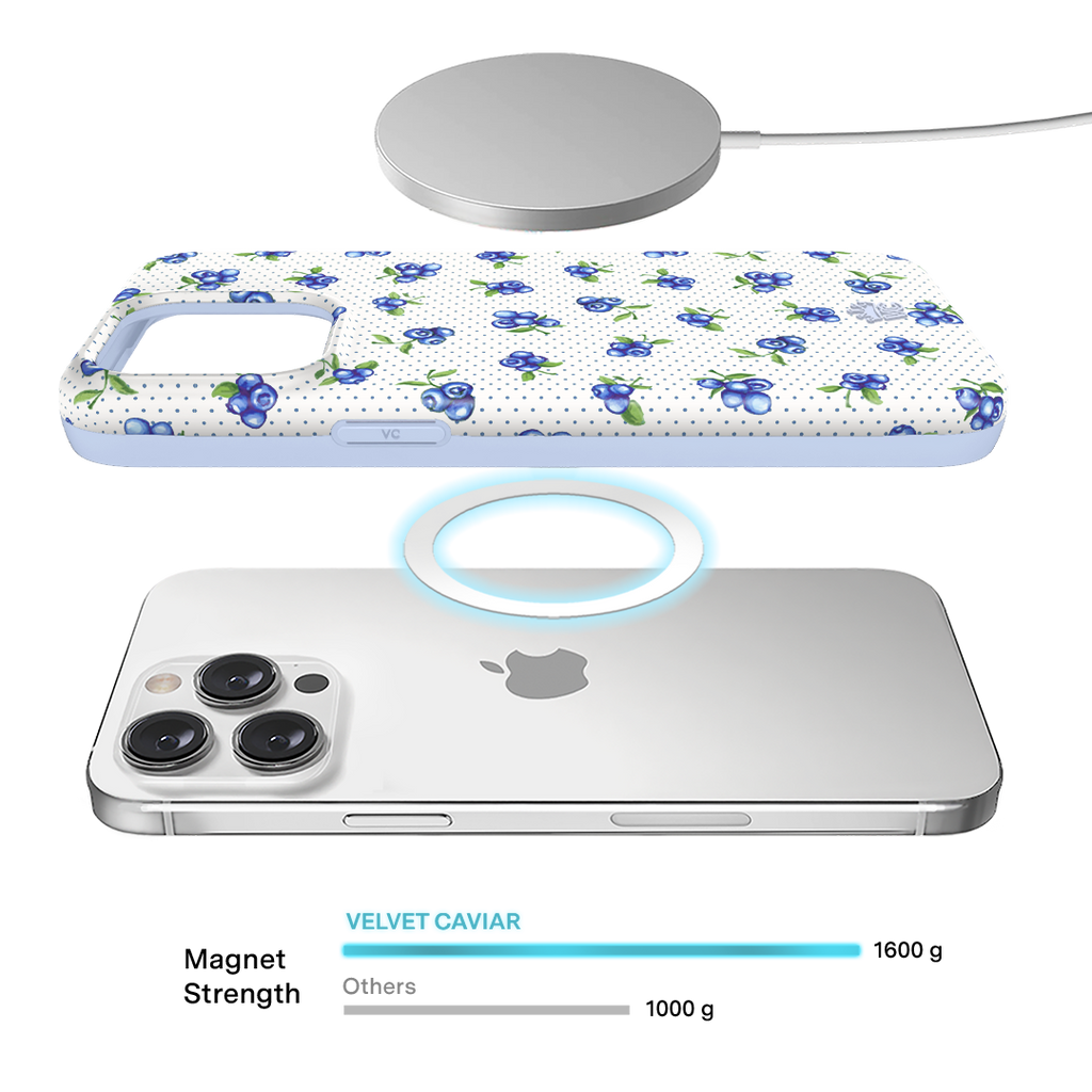 Blueberry Baby iPhone Case