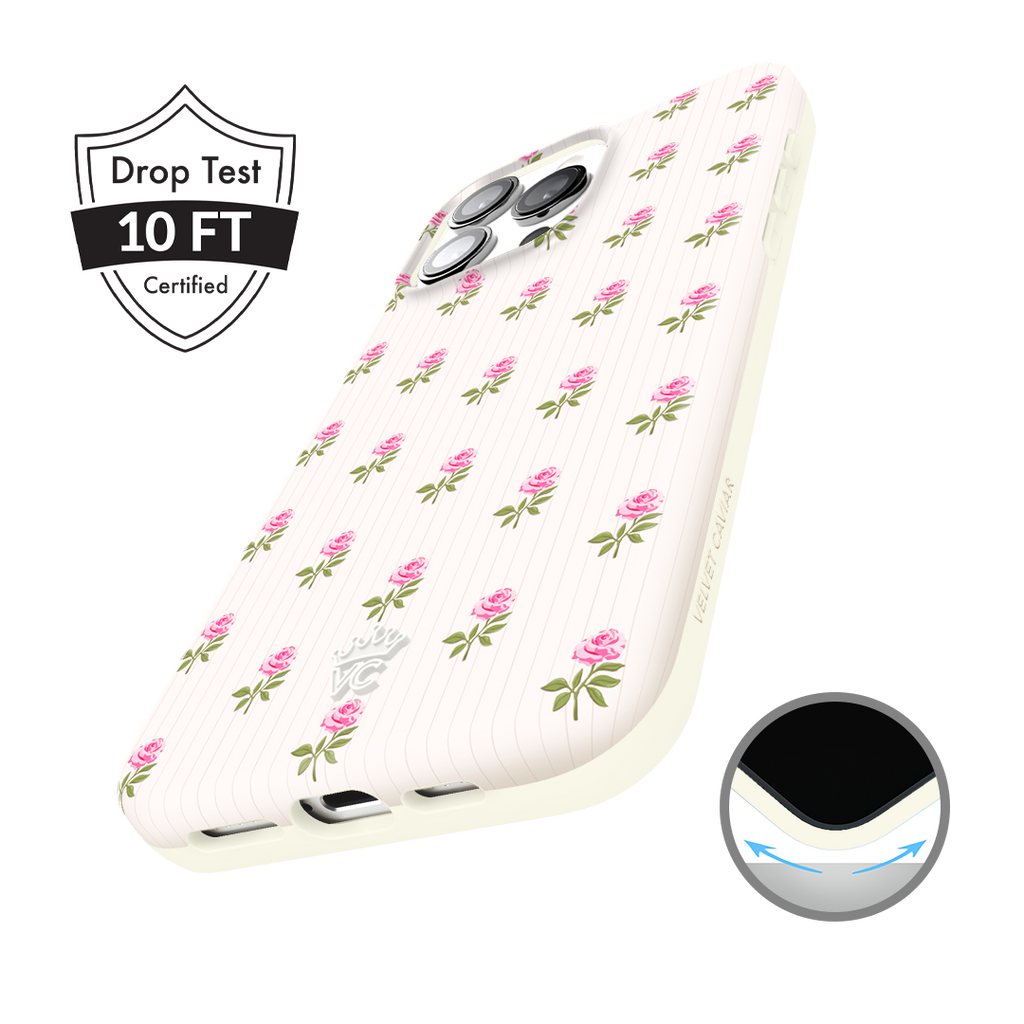 Pink Peony Floral iPhone Case