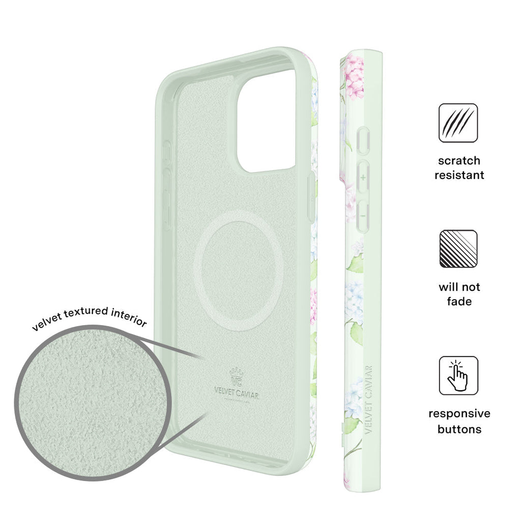Hydrangea Floral iPhone Case