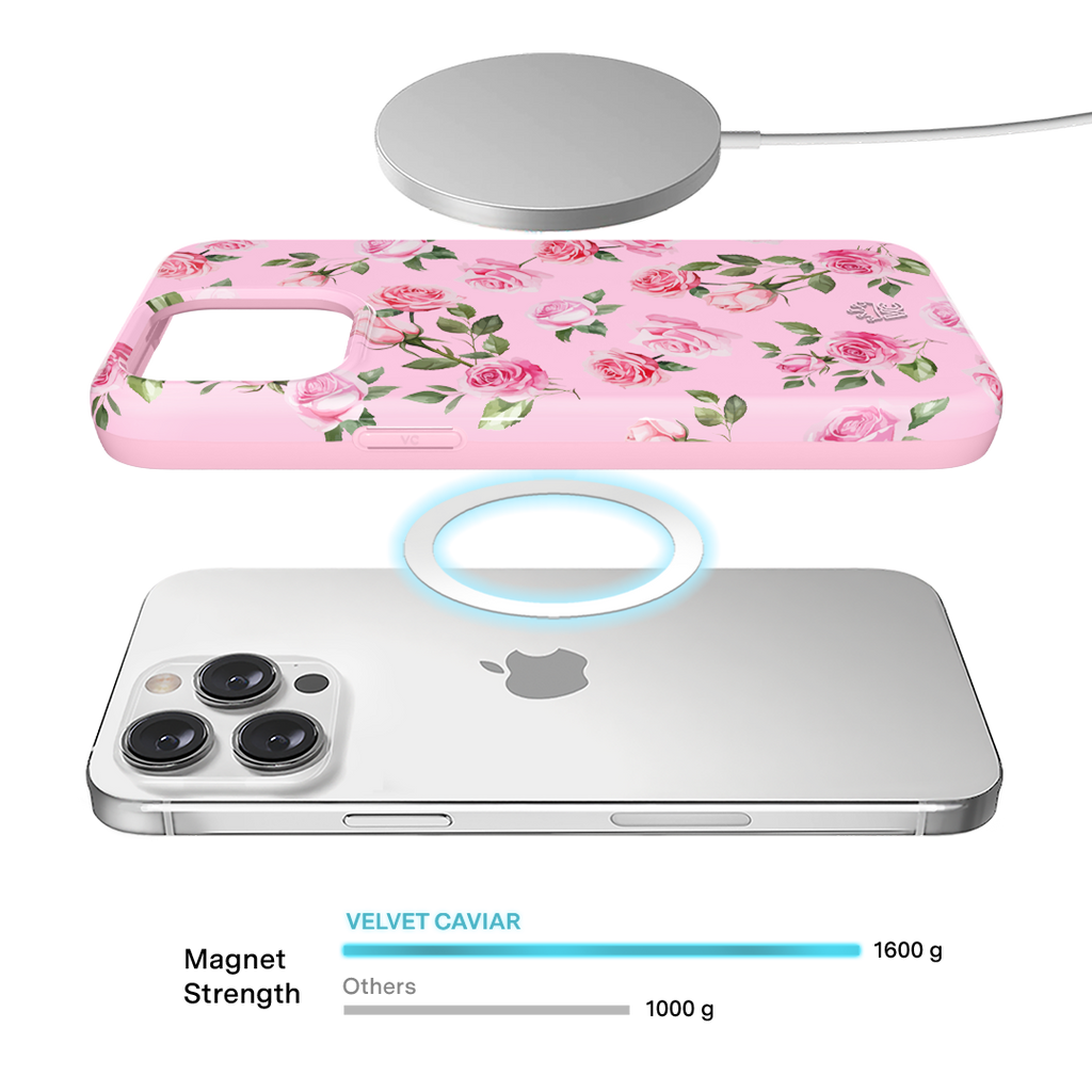 Baby Pink Roses iPhone Case