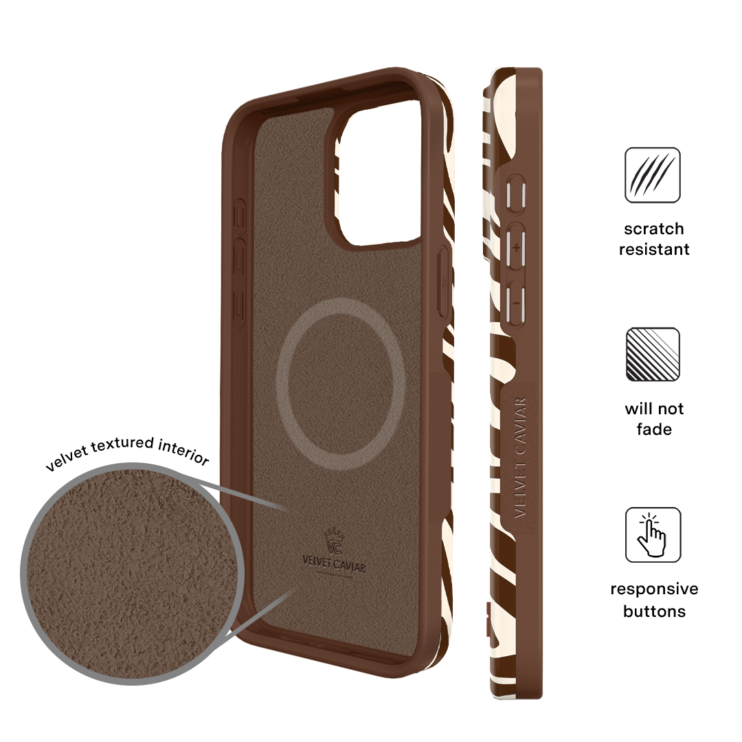 Coco Zebra iPhone Case