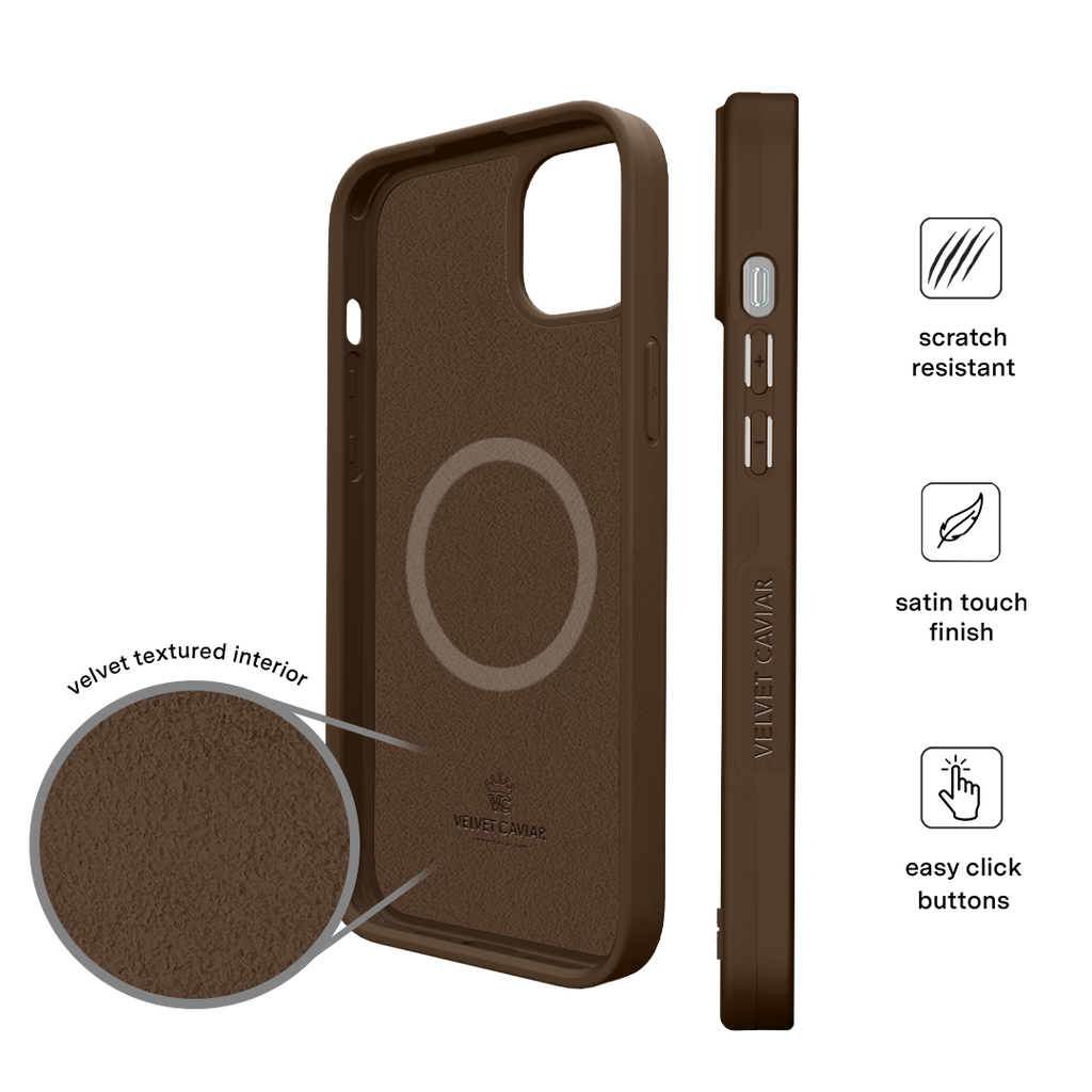 Espresso Brown iPhone Case
