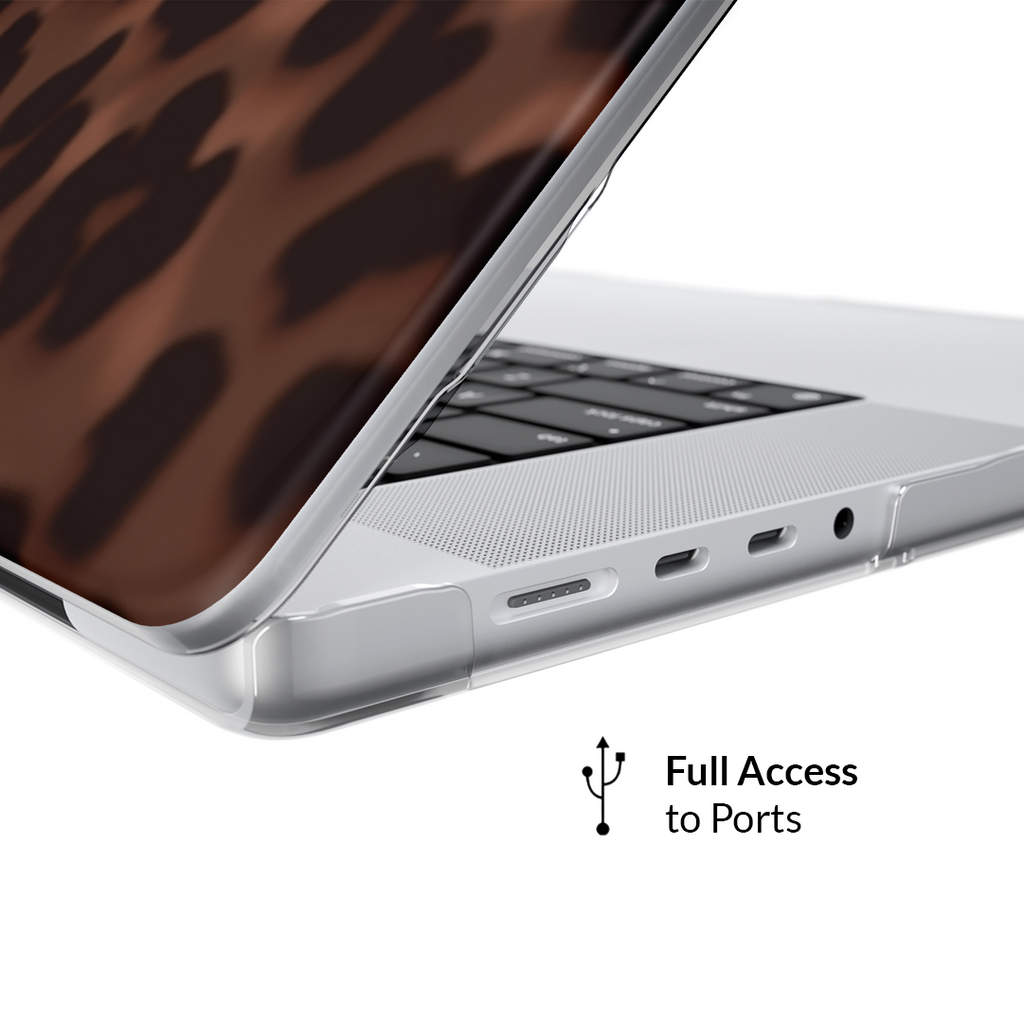 It Girl Leopard MacBook Case