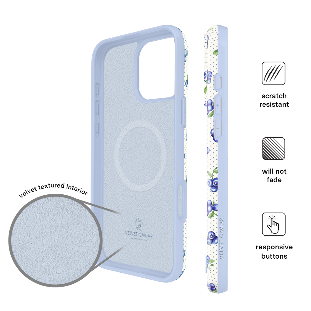 Blueberry Baby iPhone Case