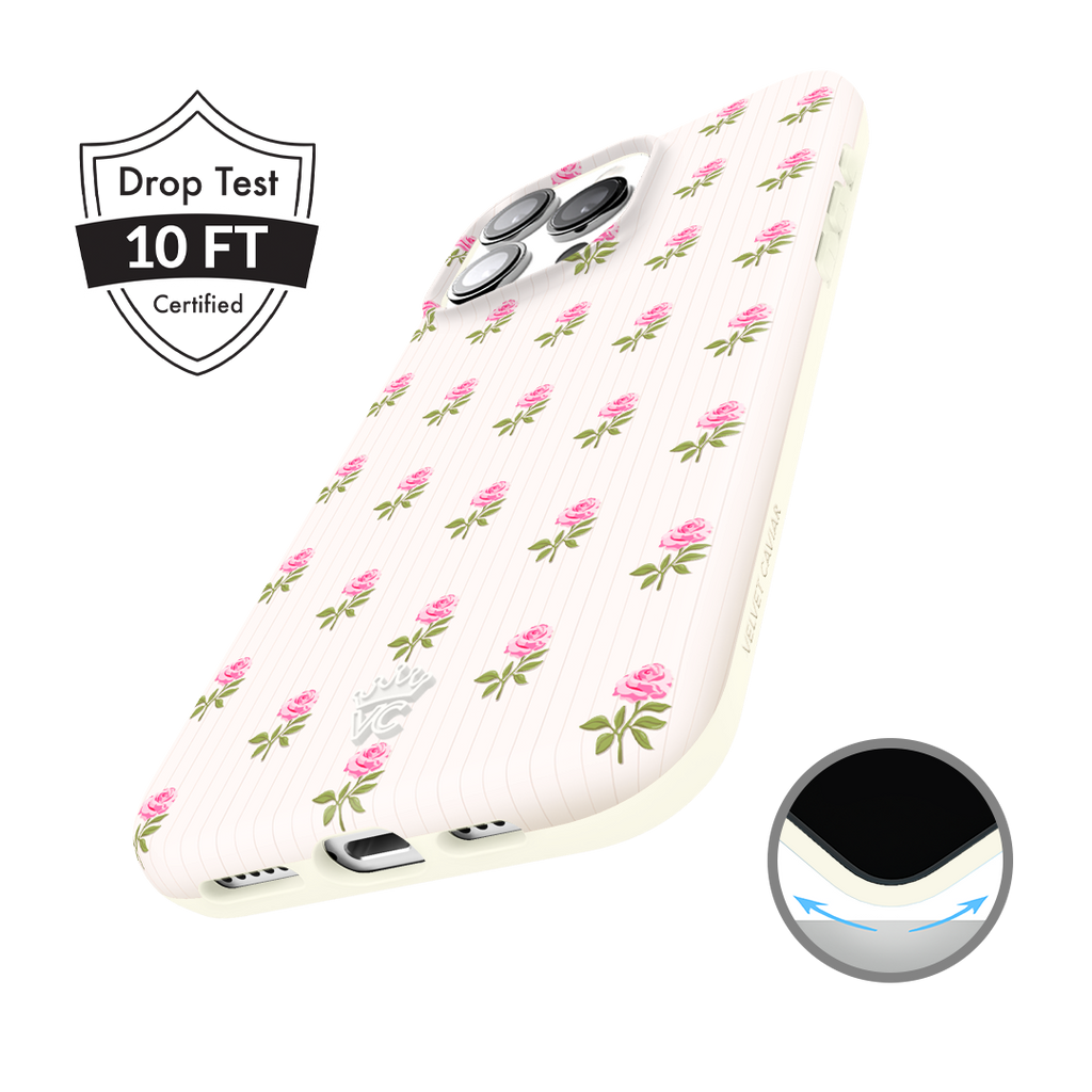 Pink Peony Floral iPhone Case