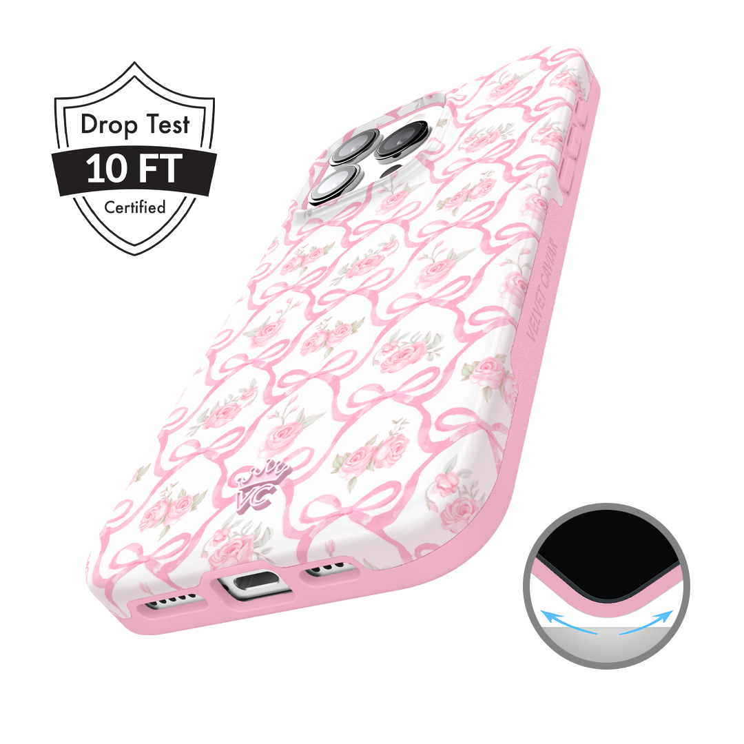 Lovely Pink Bows iPhone Case