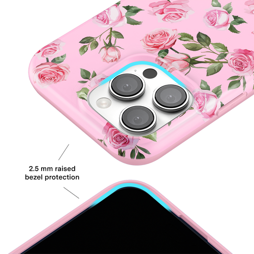Baby Pink Roses iPhone Case