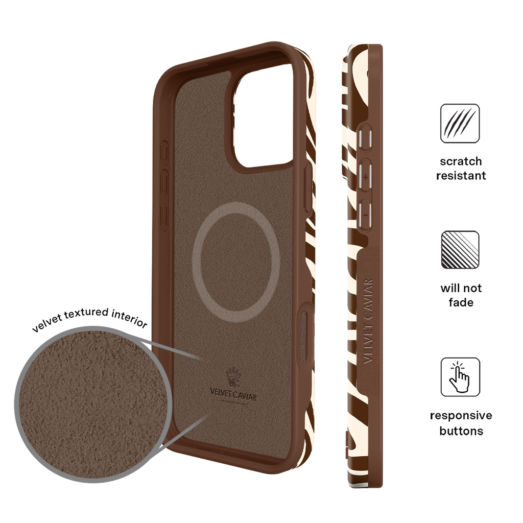Coco Zebra iPhone Case