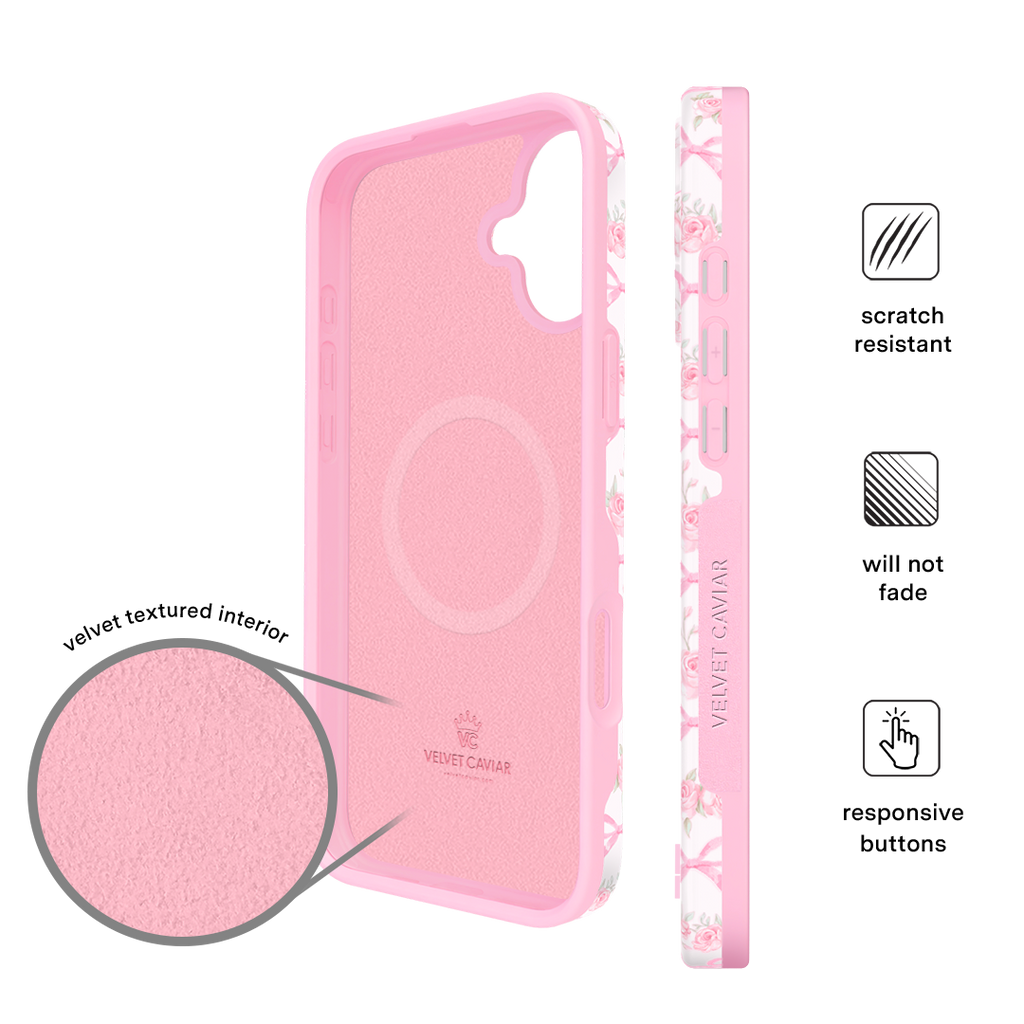 Lovely Pink Bows iPhone Case