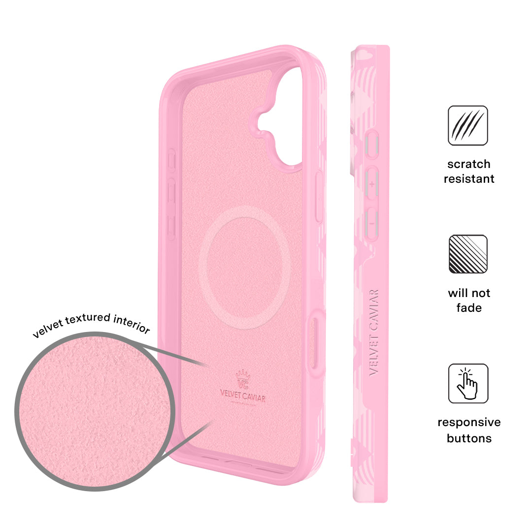 Dolly Pink Gingham iPhone Case