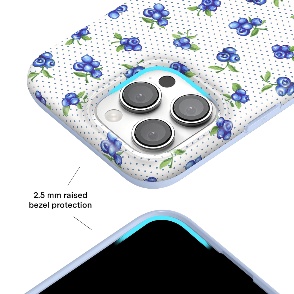 Blueberry Baby iPhone Case