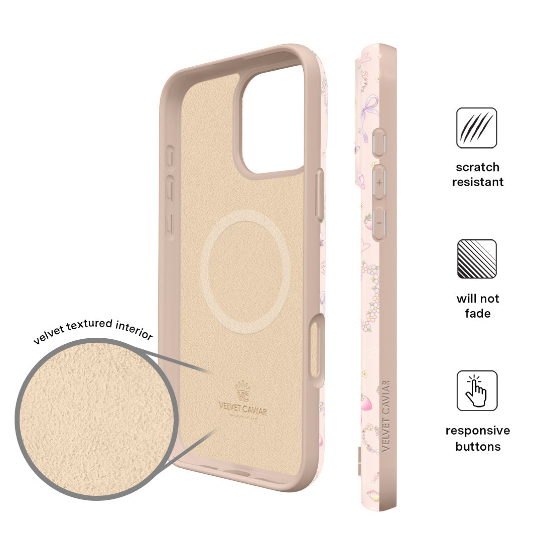 Bunnies & Bows iPhone Case