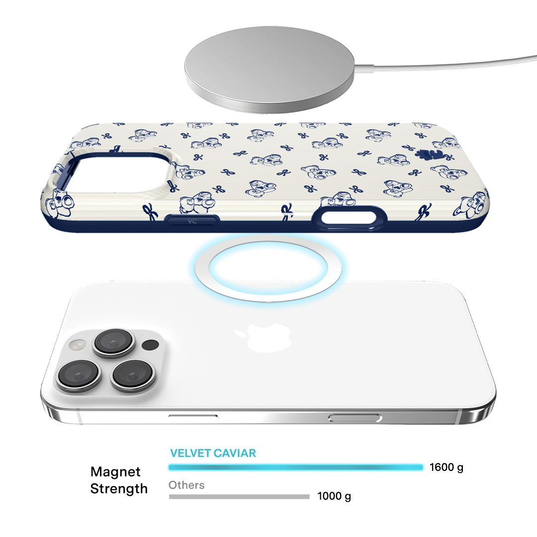 Preppy Teddy iPhone Case