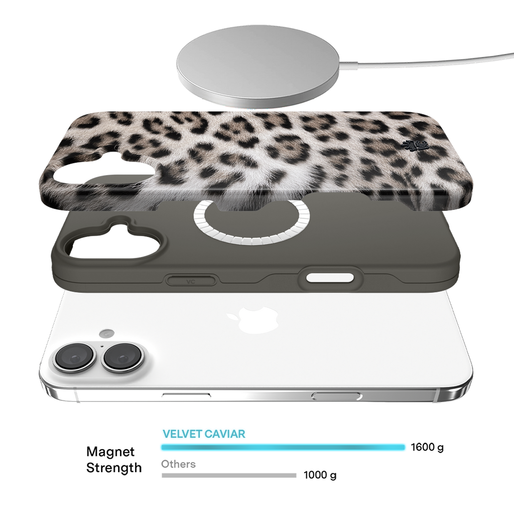 Arctic Leopard iPhone Case