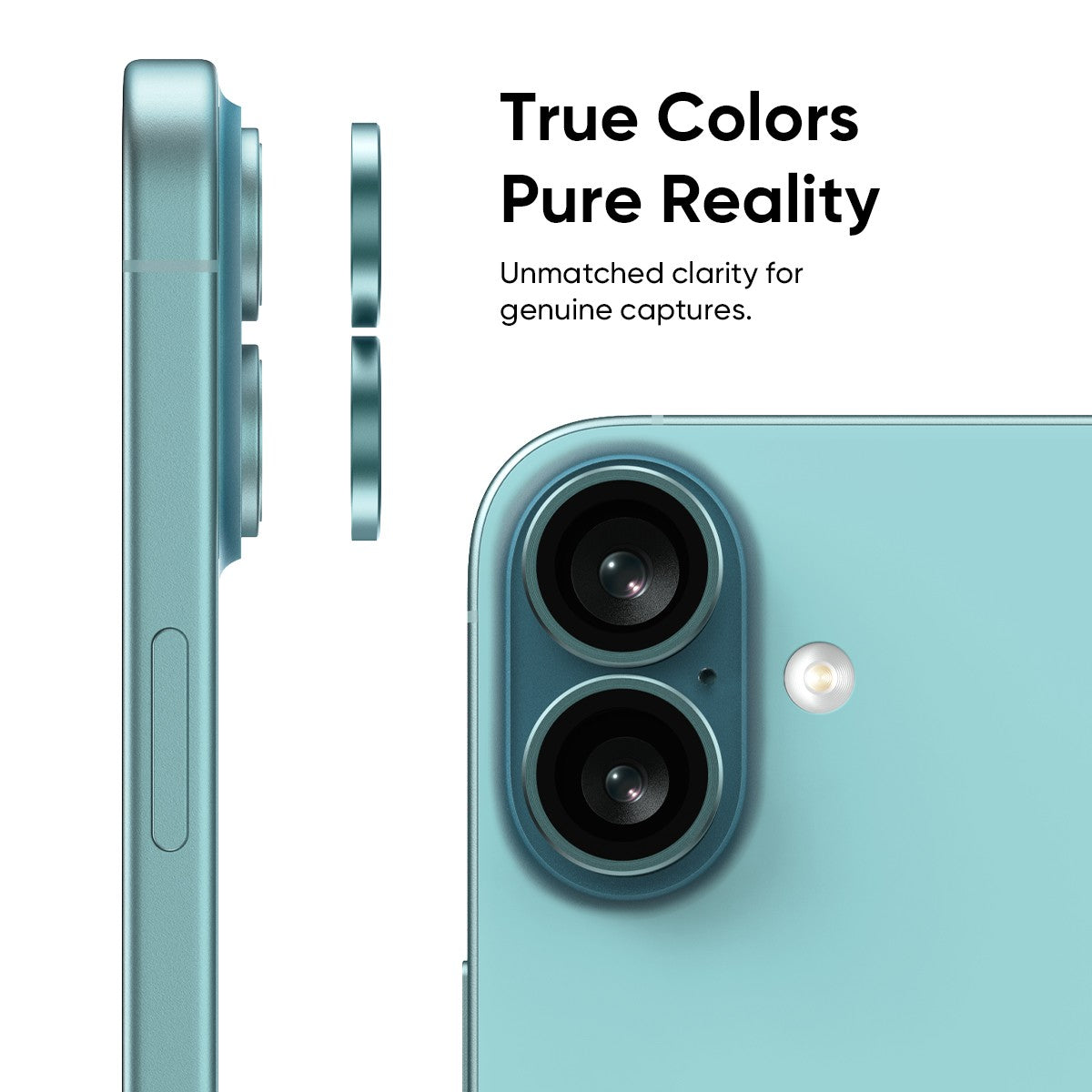 NanoArmour Camera Protector Anti Reflective – iPhone 16 / iPhone 16 Plus (5 Colors)