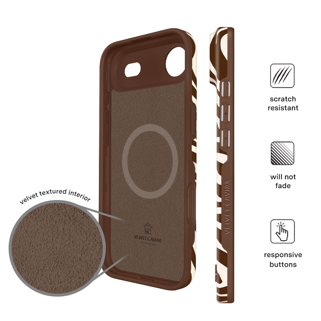 Coco Zebra iPhone Case