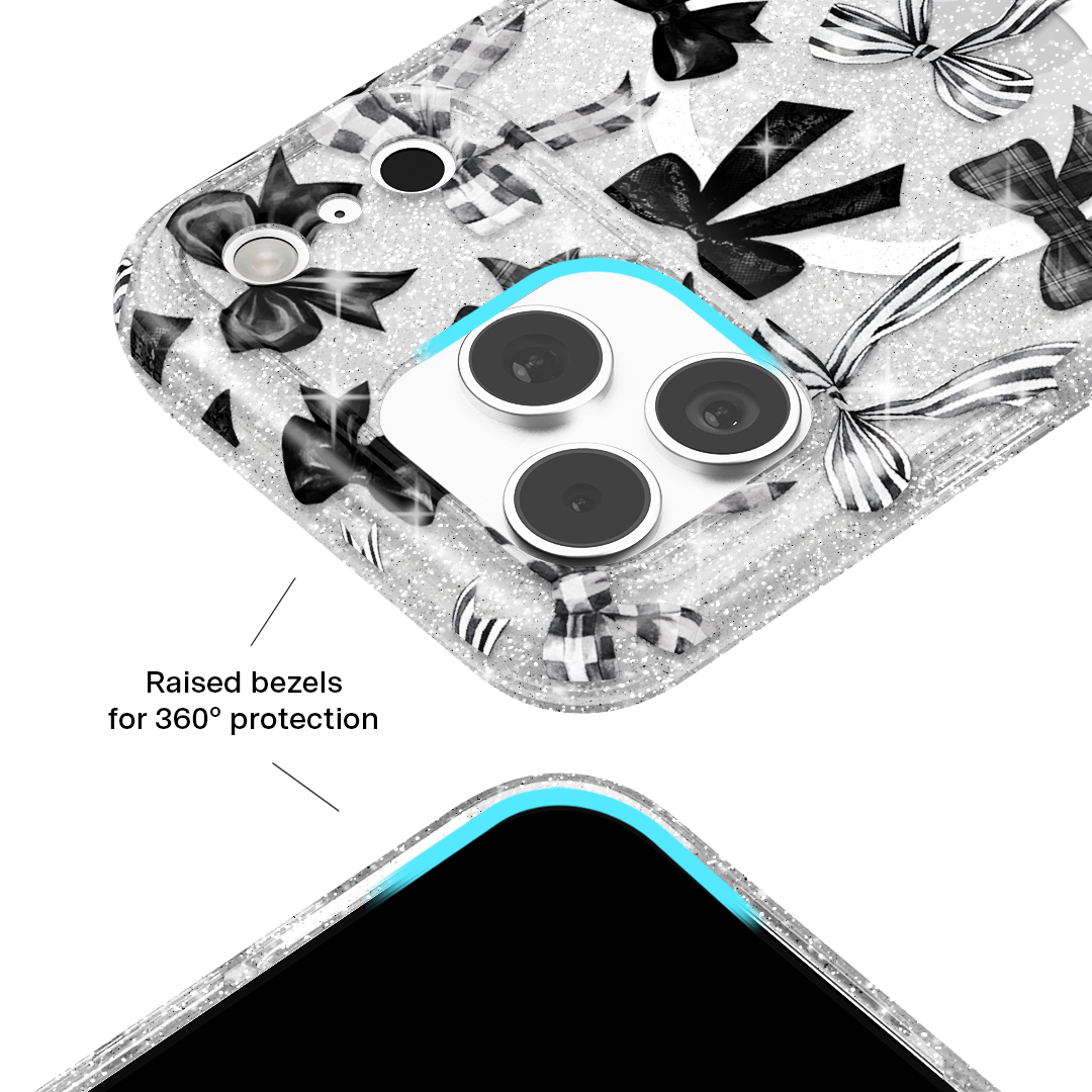 Gothic Bows iPhone Case