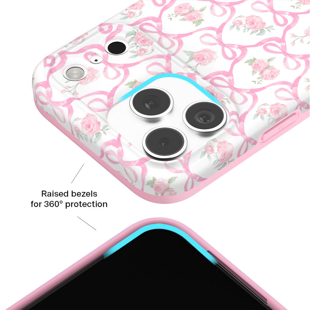 Lovely Pink Bows iPhone Case