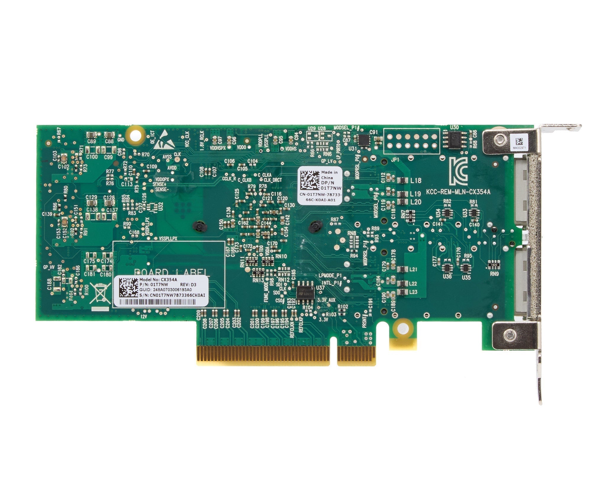 Dell Mellanox CX354A Dual Port 40GB QSFP Low Profile