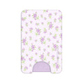 Dainty Lilac Floral MagSafe Wallet