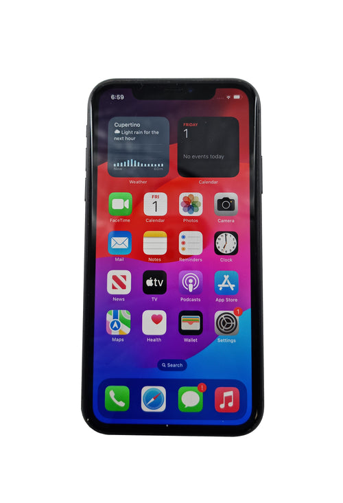 Apple iPhone 11 Smartphone, 64GB, Network Unlocked, Black, A2221