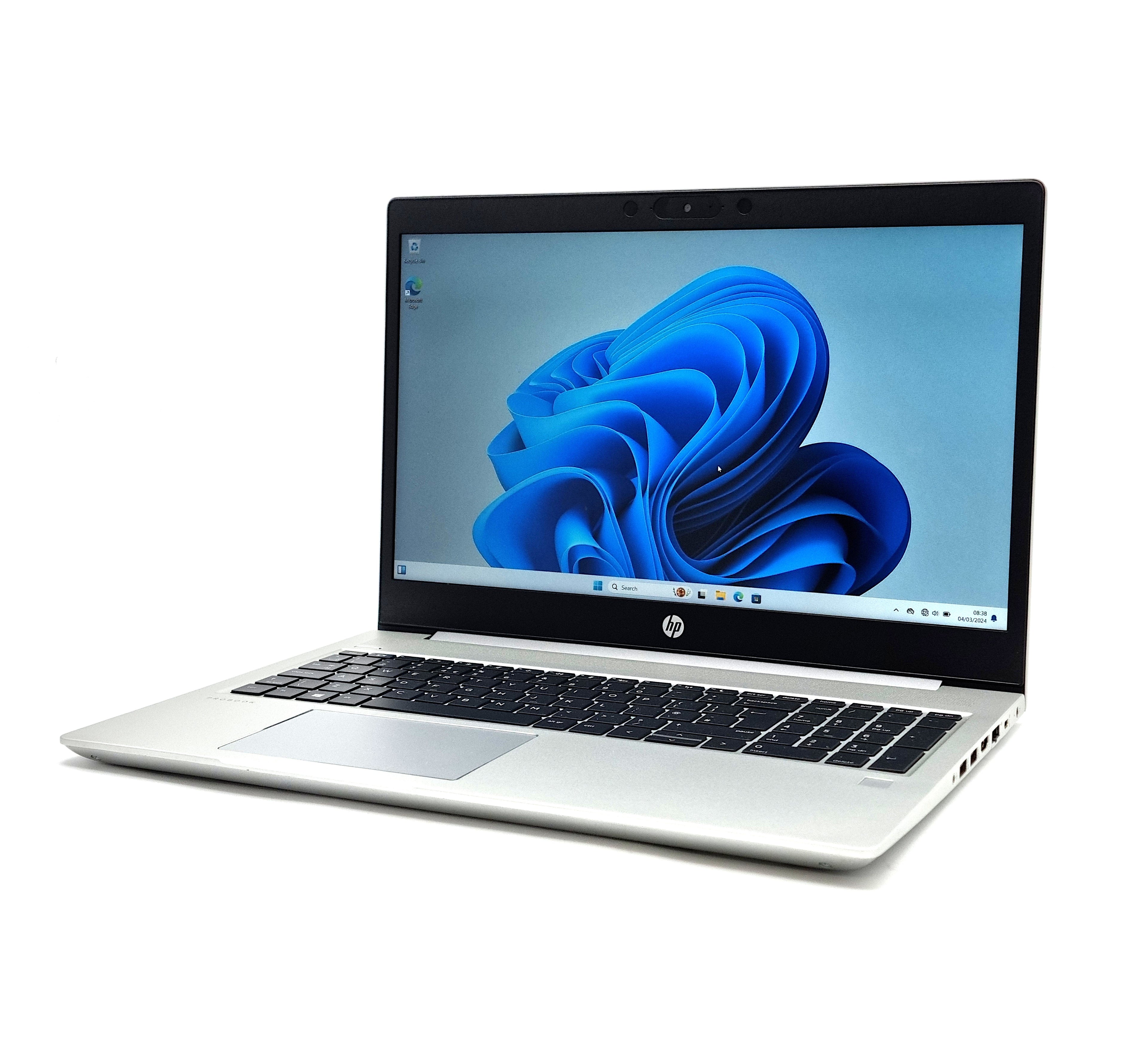 HP ProBook 455 G7 Laptop, 15.6" Ryzen 5 4500U, 8GB RAM, 256GB SSD, Windows 11