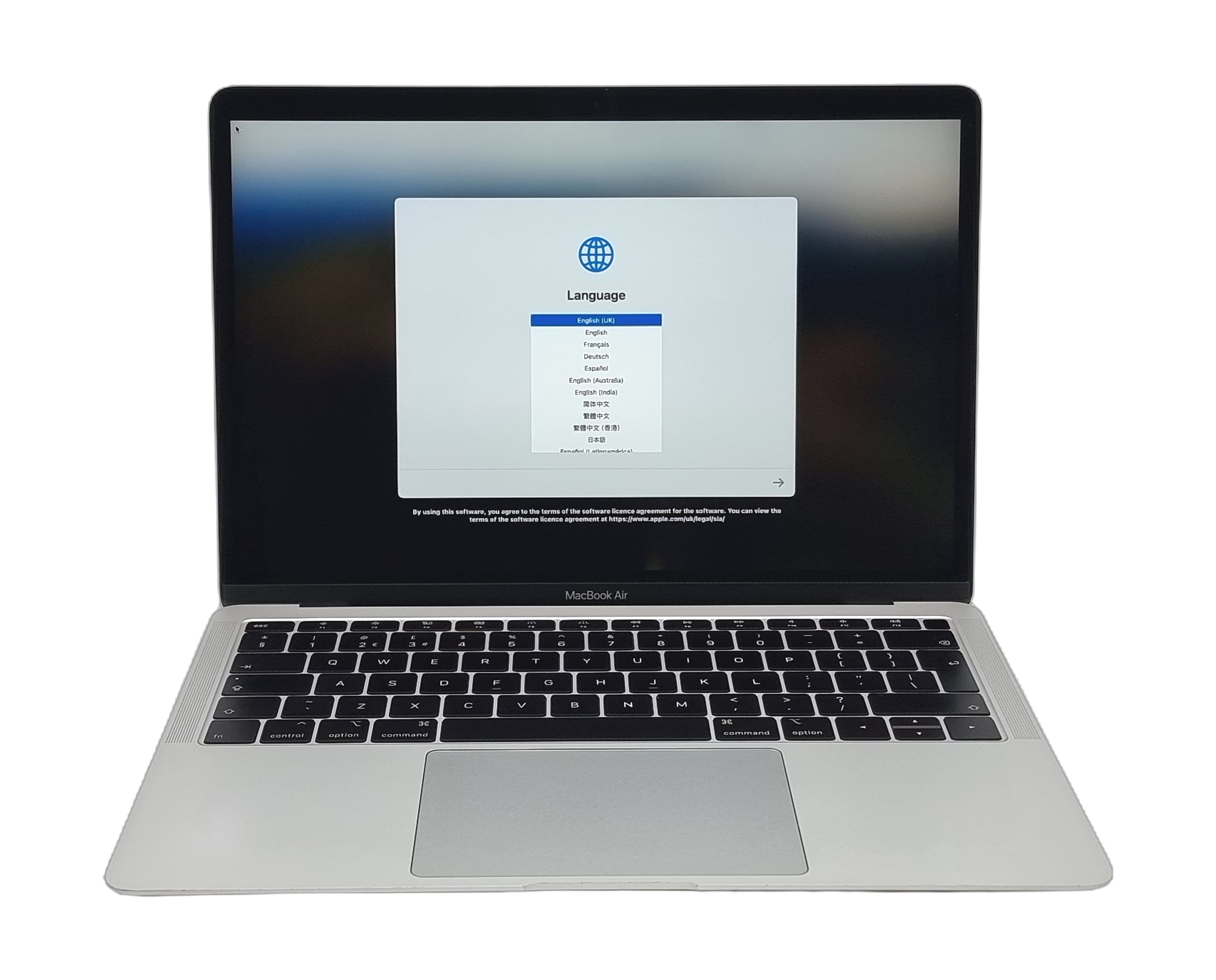 Apple MacBook Air 2019 Laptop, 13" Core i5 8th Gen, 8GB RAM, 256GB SSD, Sonoma
